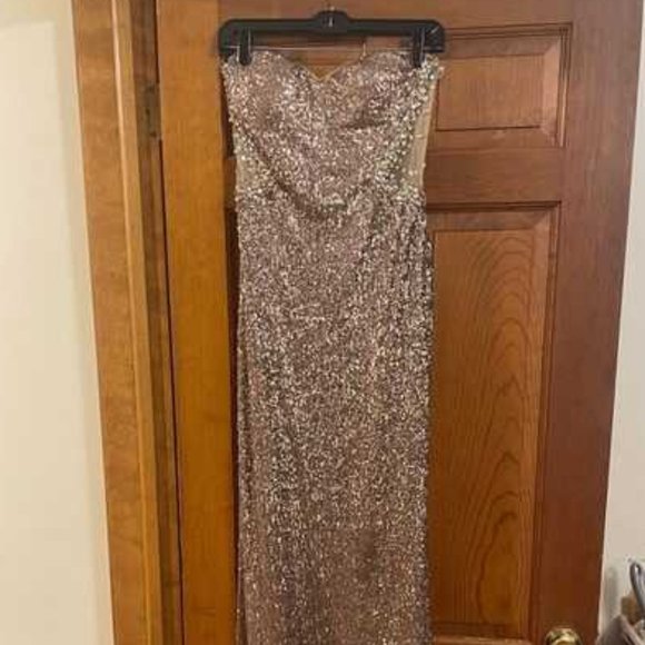 Juniors Sequin Dress - Picture 2 of 4